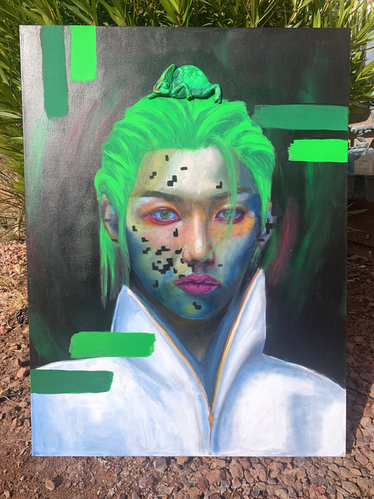 "Lee Yongbok" Original painting
