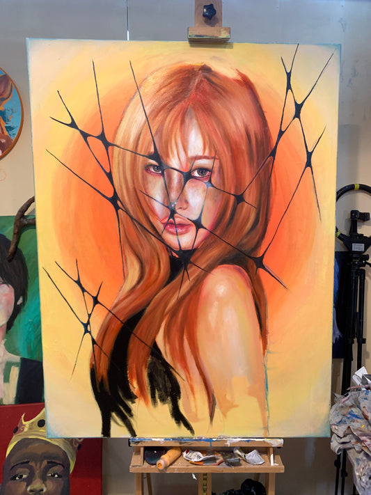 "Aeri Unchinaga" Original painting