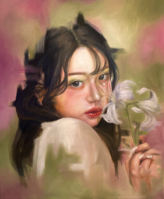 "In bloom" Original oil painting