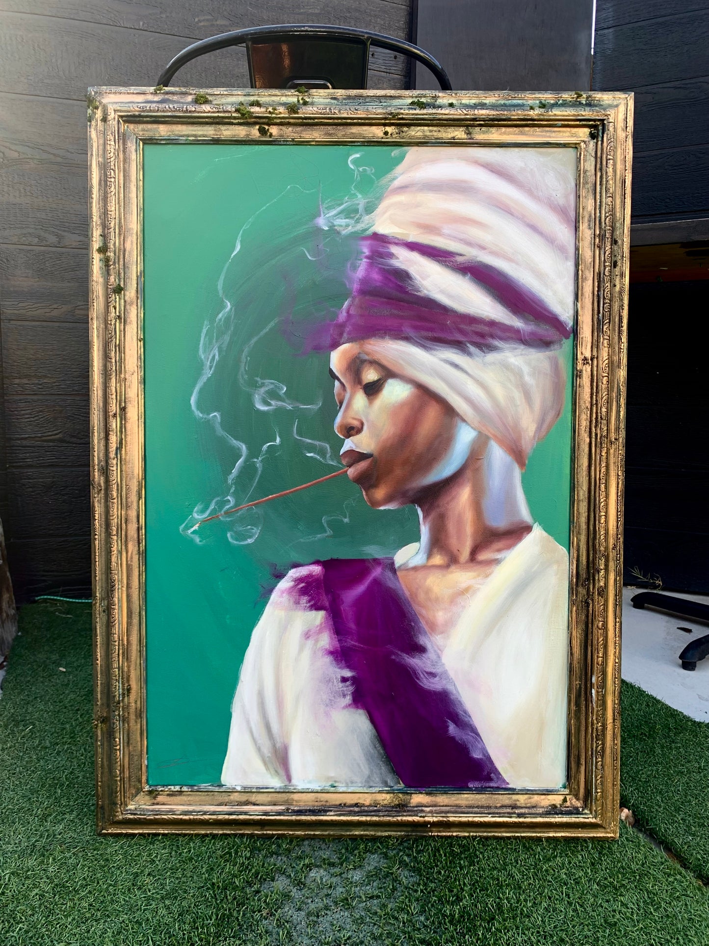 "Erykah Badu" Original painting