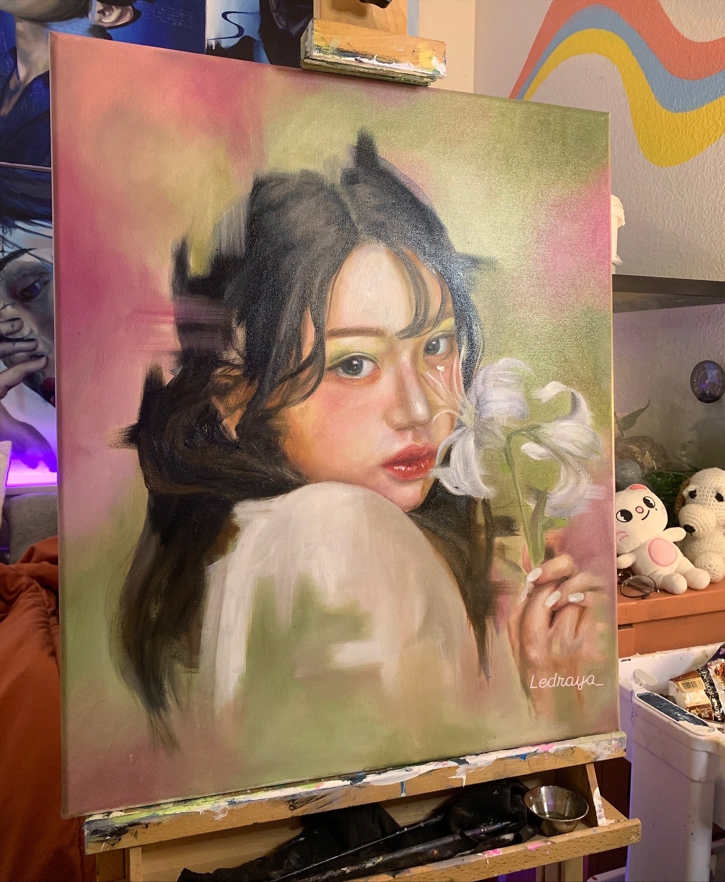 "In bloom" Original oil painting