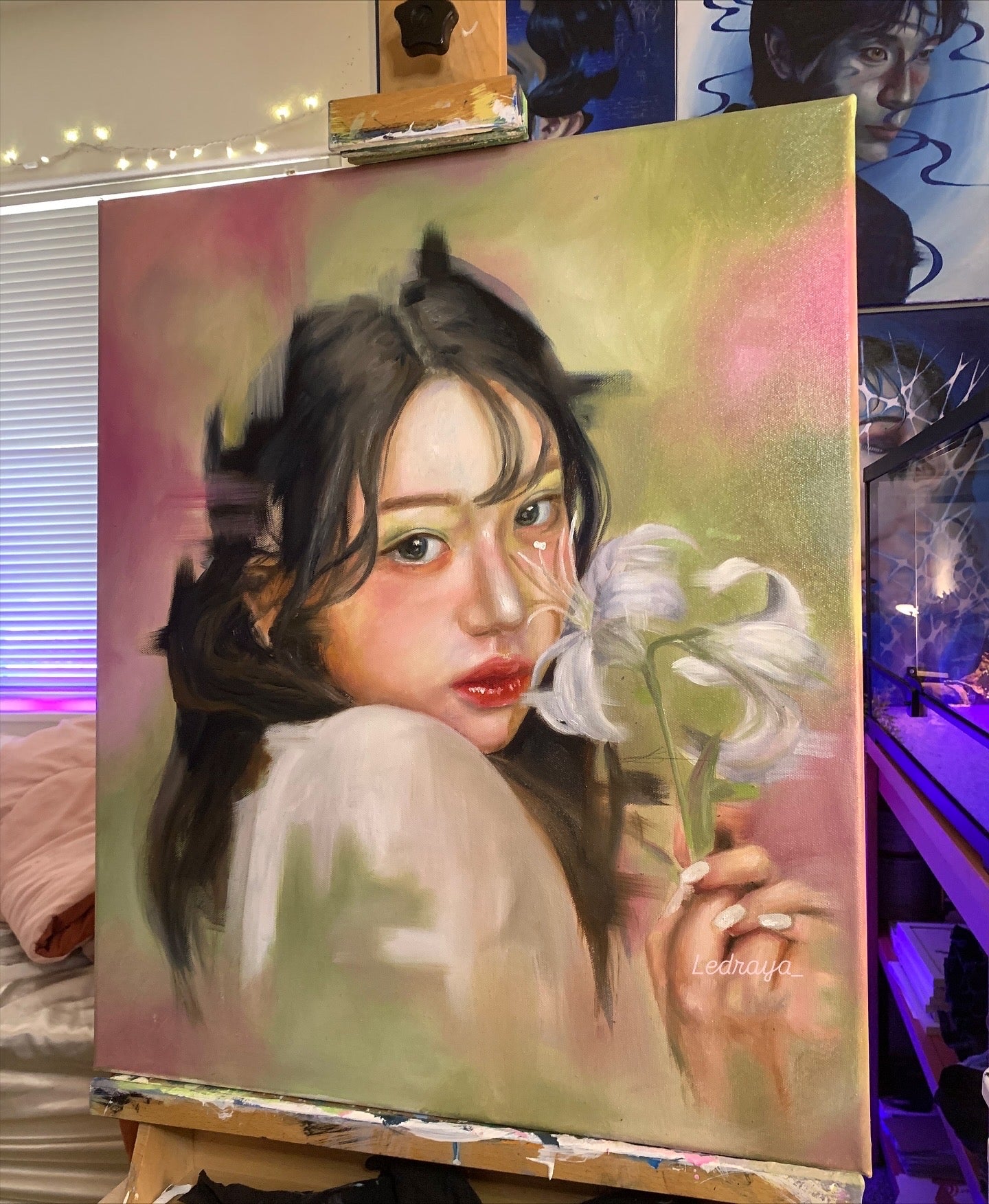 "In bloom" Original oil painting